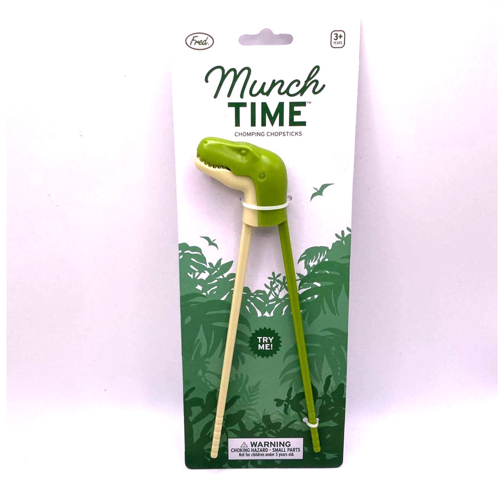 Dinosaur MUNCH TIME CHOMPING CHOPSTICKS - good for kids